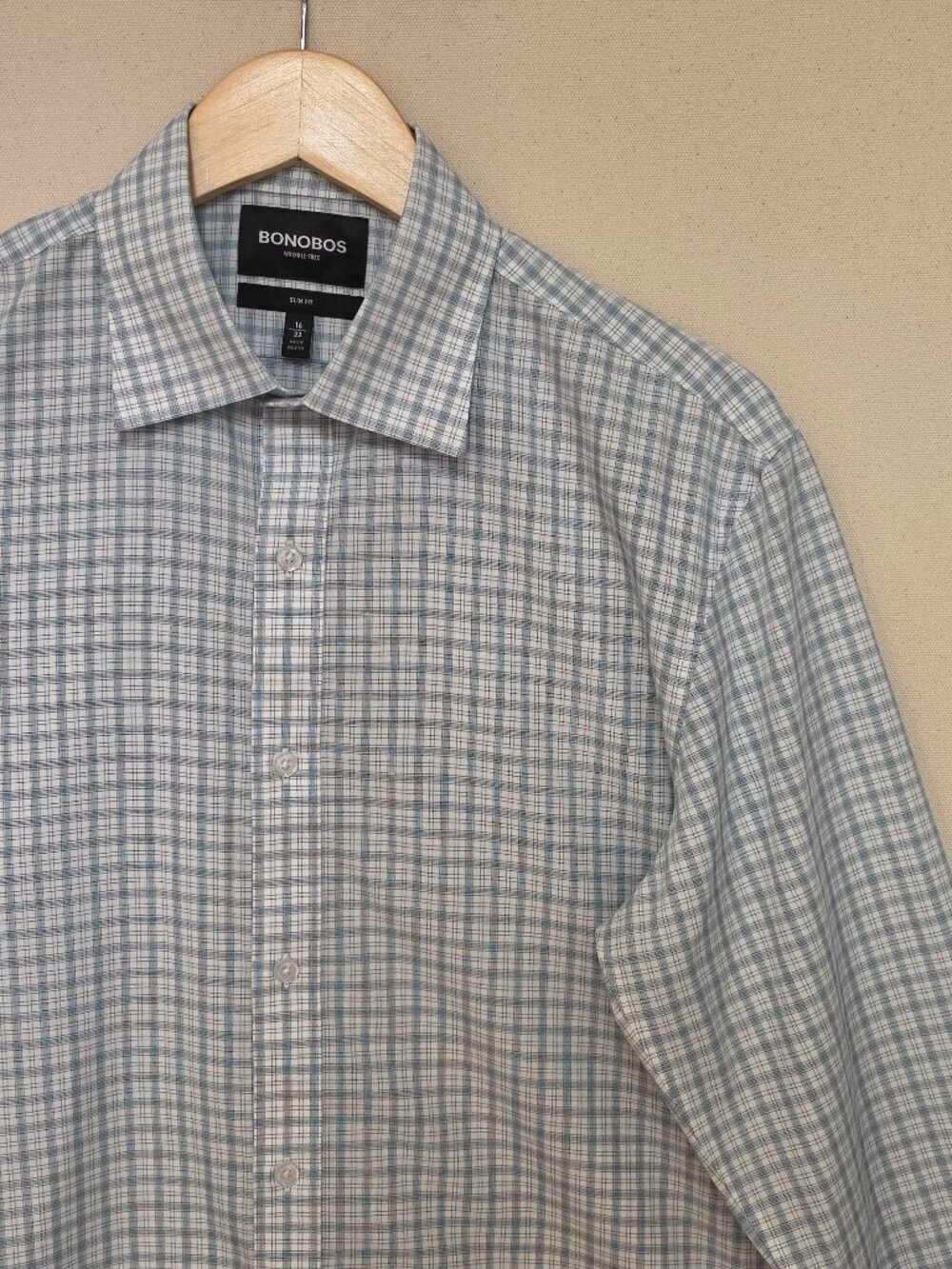 Bonobos Slim Fit Wrinkle Free Button Down 16